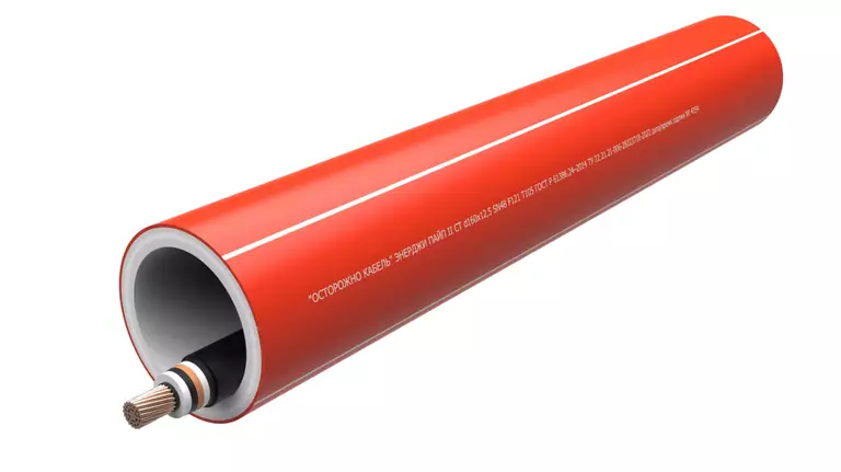 Кабельная ПЭ труба