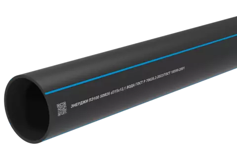 труба питьевая 315 мм sdr 26 пэ100 энерджипайп